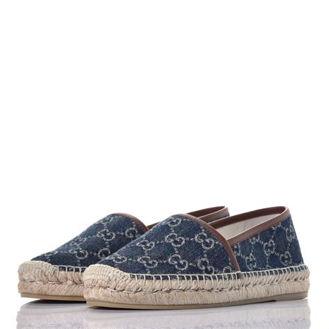 espadrillas gucci usate|Gucci espadrilles denim.